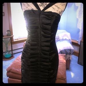 Black cocktail dress